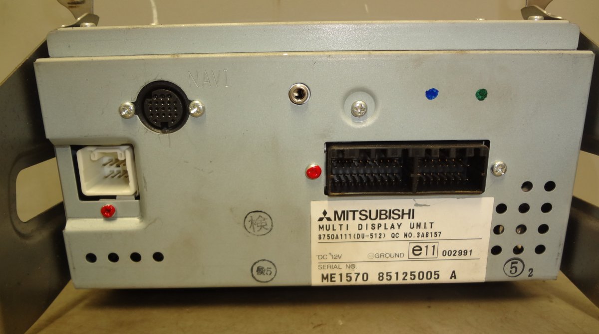 85125005A Dash screen MITSUBISHI GRANDIS II (NA_W) (2003-2011)