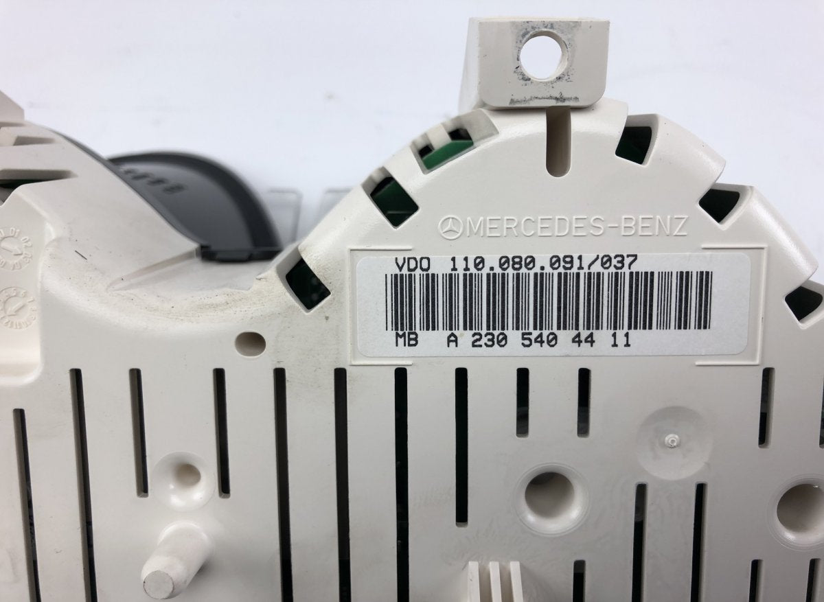 110080091027 110.080.091/027 Instrument Cluster MERCEDES-BENZ SL-CLASS (R230) (2001-2012)