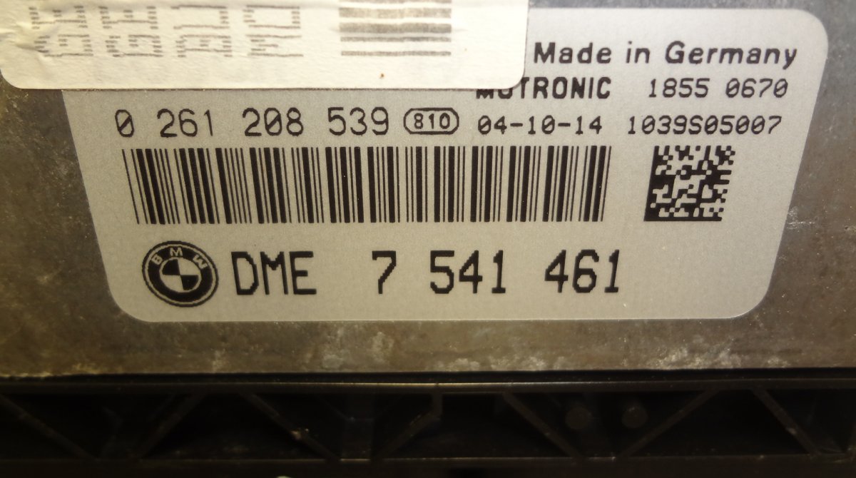 0261208539 Engine Control Unit / module (ECU) BMW 3 (E46) (1998-2005)