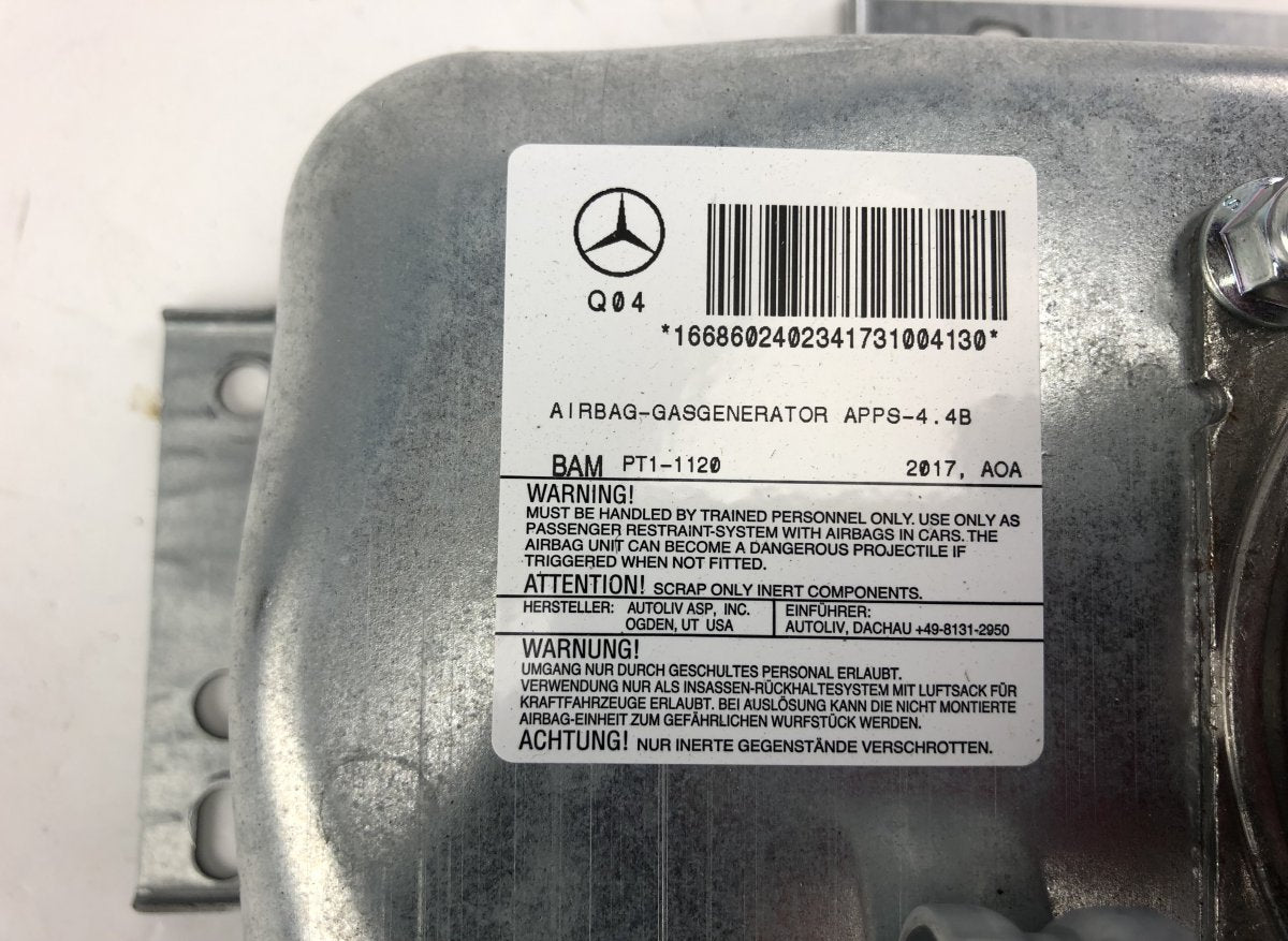 A1668602402 Passenger Airbag MERCEDES-BENZ GLE (W166) (2015-2019)