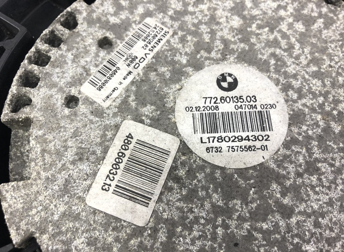 A54921111 A07949114 A54921-111 A07949-114 A07949113 A07949-113 Radiator Fan Electric BMW 7 (F01, F02) (2008-2016)