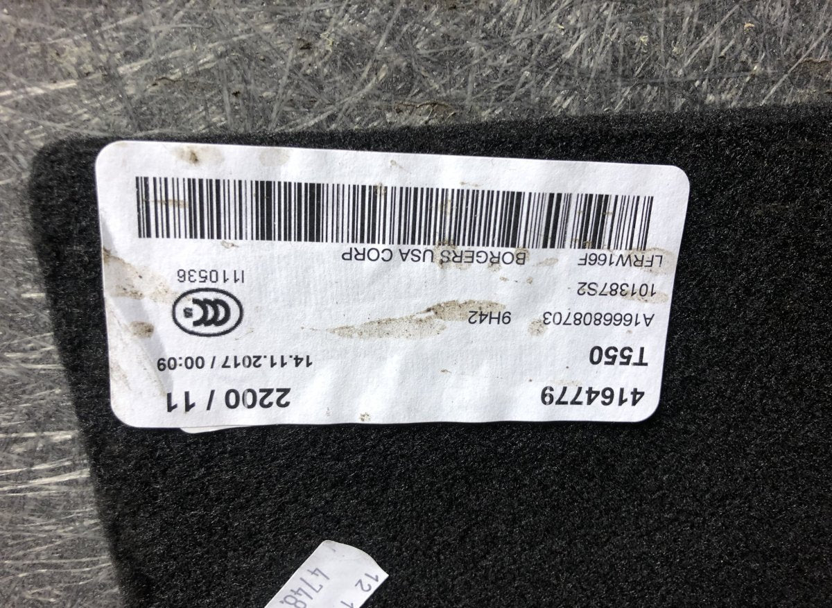 A1666808703 Luggage Compartment Floor Cover MERCEDES-BENZ GLE (W166) (2015-2019)