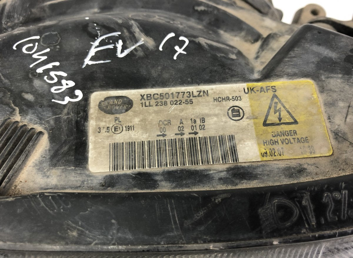 1LL23802255 1LL238022-55 Headlight left LAND ROVER RANGE ROVER SPORT I (L320) (2005-2013)