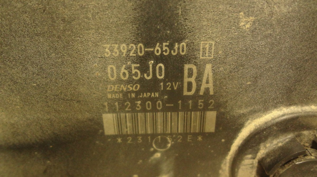 1123001152 Engine Control Unit / module (ECU) SUZUKI GRAND VITARA (JT) (2005-2017)