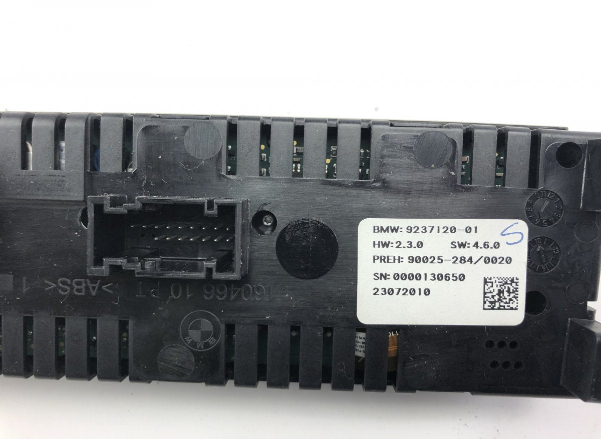 90025284 Rear AC heater control panel BMW 7 (F01, F02) (2008-2016)