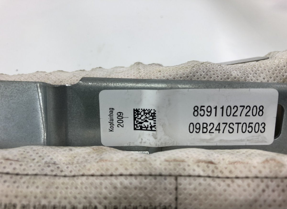 306272610AJ 306272510AJ 306272610-AJ 306272510-AJ Head/roof/curtain airbag left BMW 7 (F01, F02) (2008-2016)