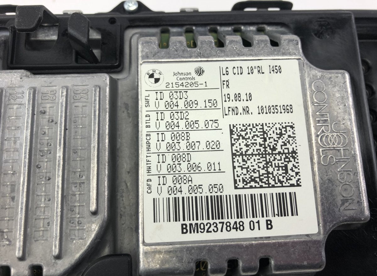 9268710 Dash screen BMW 7 (F01, F02) (2008-2016)