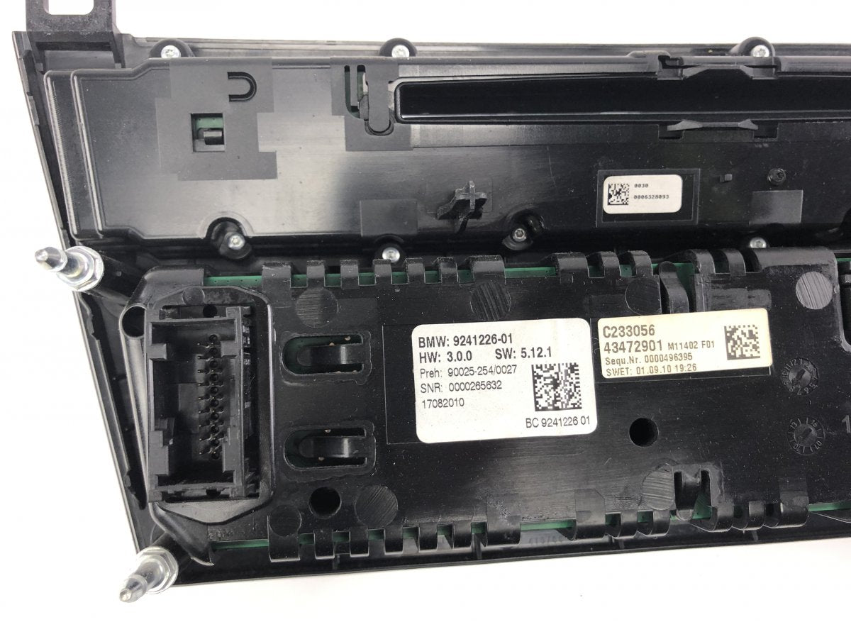 90025586 90025-586 Heater control panel BMW 7 (F01, F02) (2008-2016)