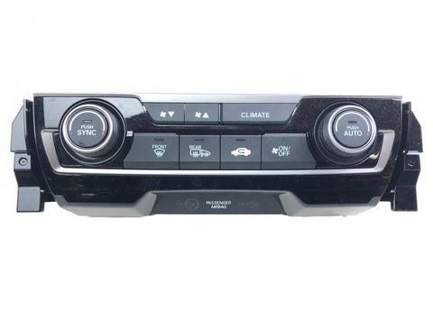 79600TFPE911 79600-TFP-E911 Heater control panel HONDA CIVIC X (FC, FK) (2015-2021)