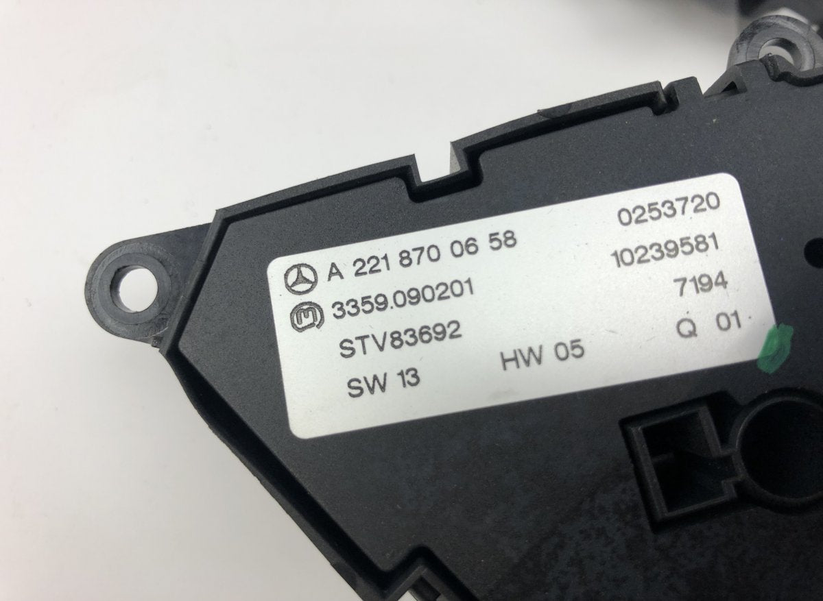 A2218702379 A2218702279 Memory Seat Switch front Left MERCEDES-BENZ S-CLASS Coupe (C216) (2006-2013)