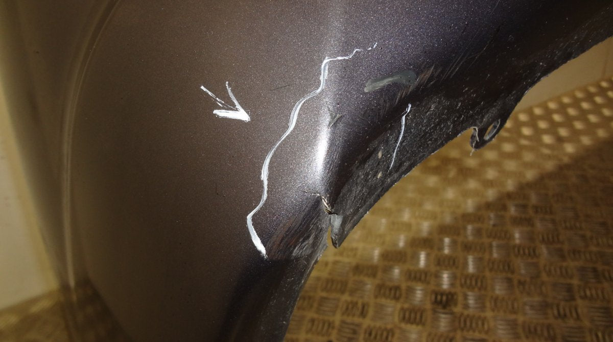 Rear bumper MITSUBISHI GRANDIS II (NA_W) (2003-2011)