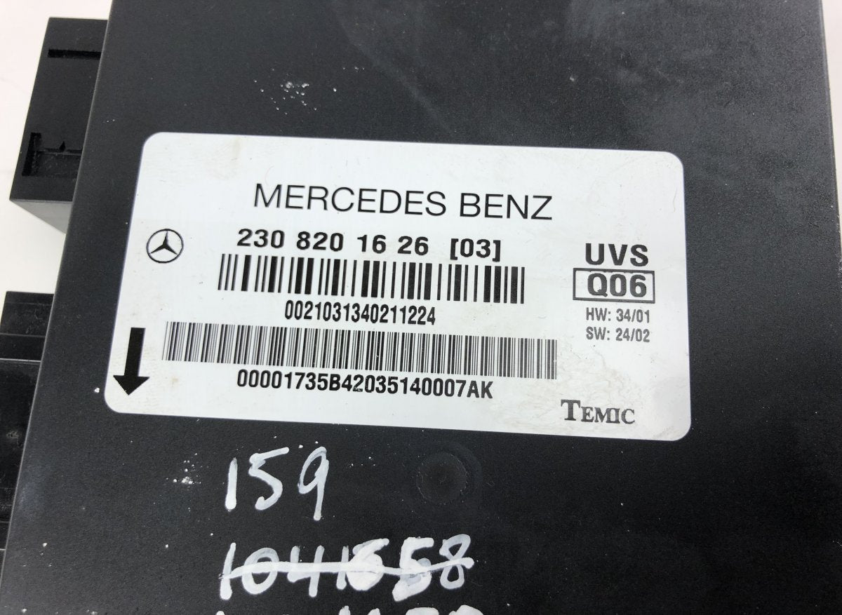 A2308205526 Sunroof control unit MERCEDES-BENZ SL-CLASS (R230) (2001-2012)