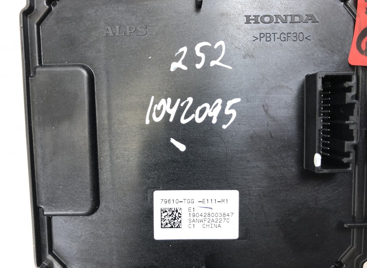 79610TGGE11 Control units, other HONDA CIVIC X (FC, FK) (2015-2021)