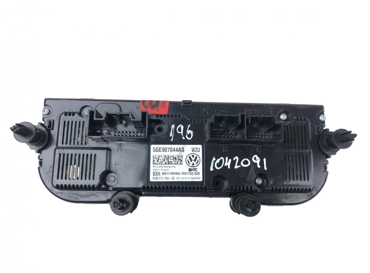 5GE907044AS Heater control panel VW PASSAT B8 (3G) / ALLTRACK (2014-2023)