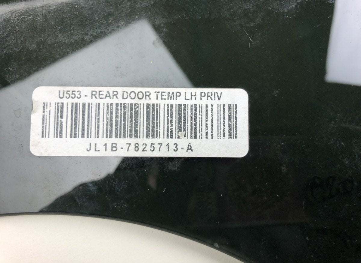JL1Z-7825713-A JL1Z7825713A Door window glass rear left FORD EXPEDITION IV (2017-)