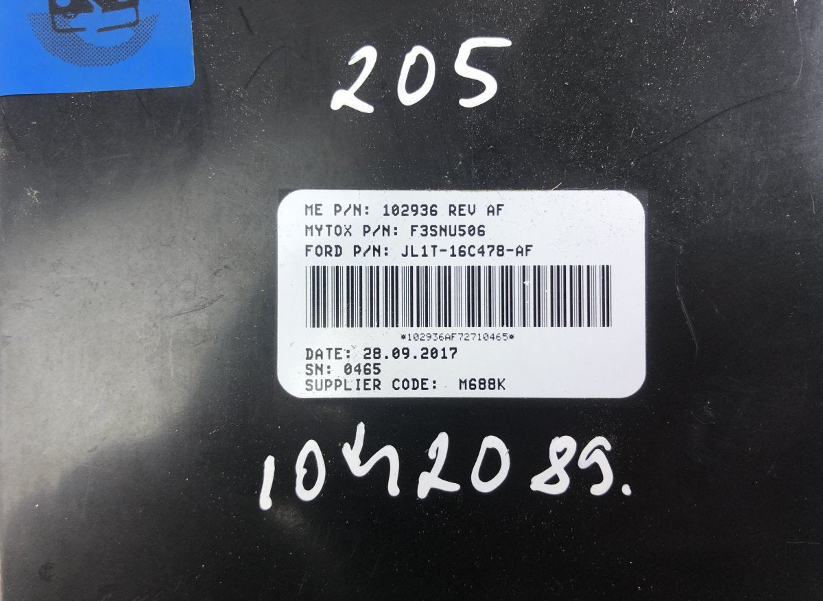 JL1T16C478AF JL1Z-14C177-A JL1Z14C177A Body control module (BCM) FORD EXPEDITION IV (2017-)