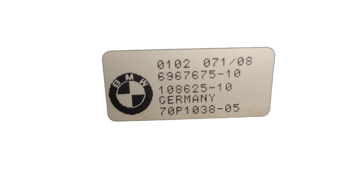 START / STOP Switch BMW X5 (E70) (2007-2013)