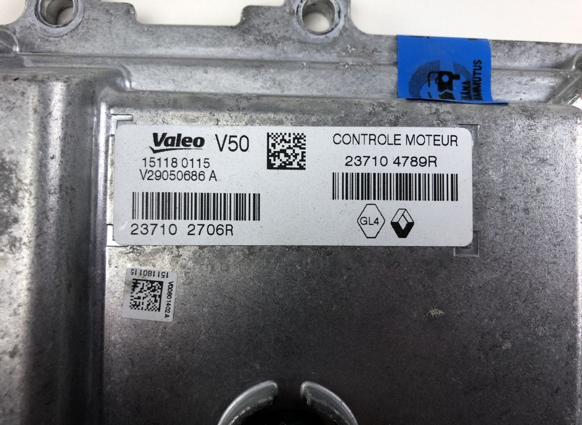 V29050686A 29050686A V29029647A 29029647A Engine Control Unit / module (ECU) RENAULT CLIO IV / THALIA (BH, KH) (2012-2019)