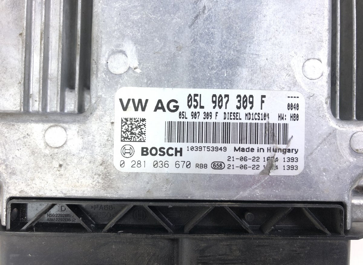 0281036670 Engine Control Unit / module (ECU) VW TRANSPORTER T6 / MULTIVAN (SG, SF) (2015-)