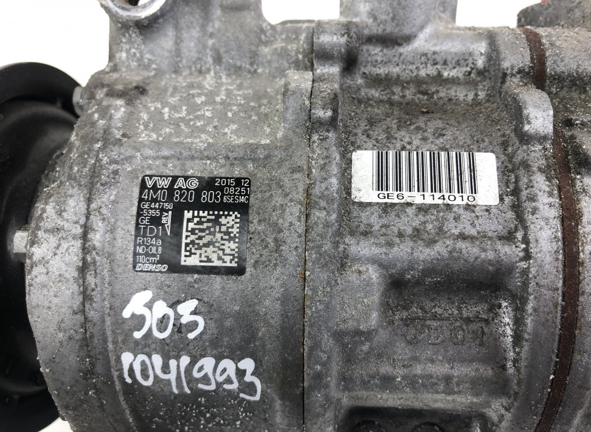 4M0820803 AC / aircon Compressor AUDI A4 (8W, B9) (2015-)