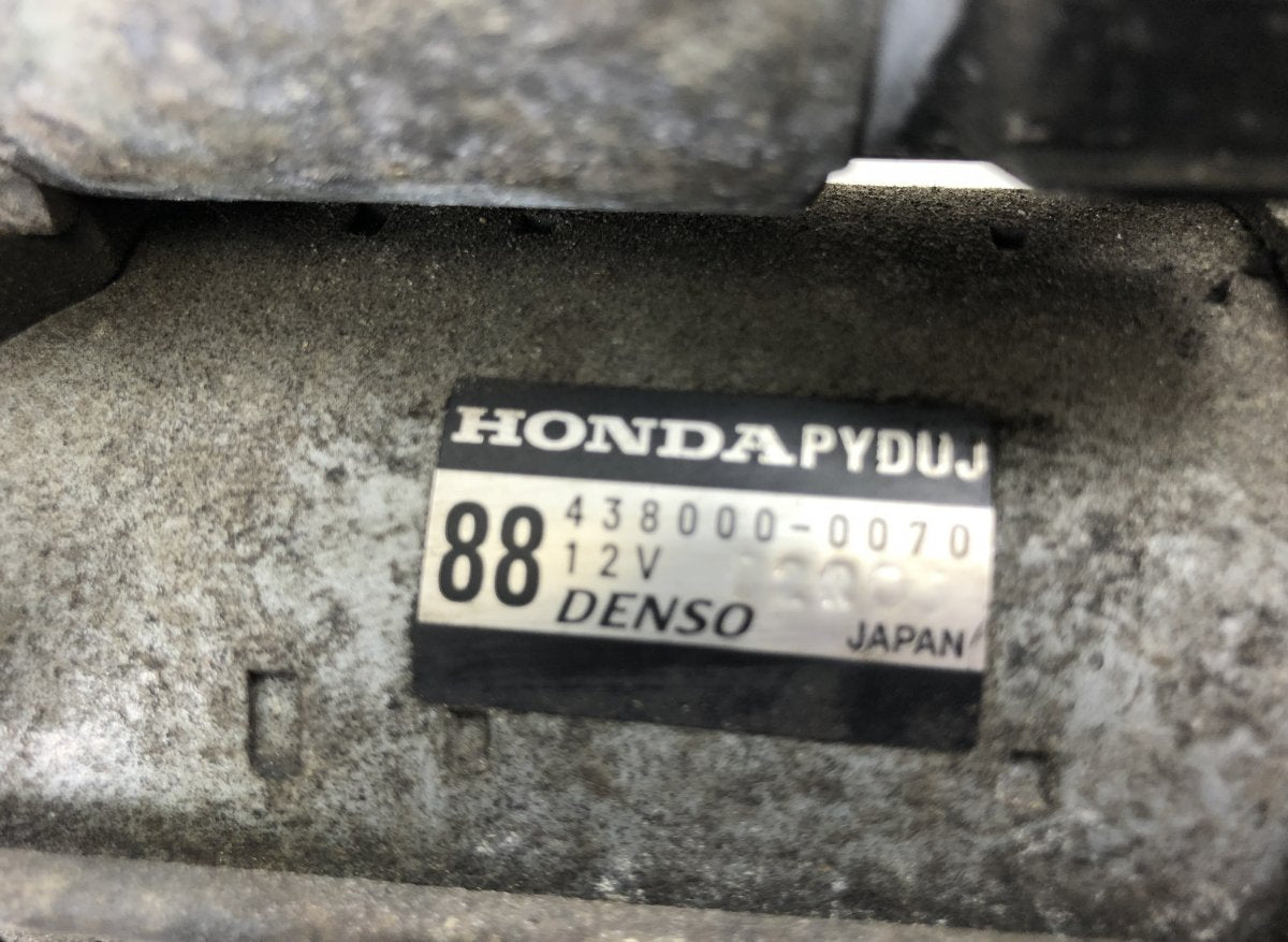 4380000070 438000-0070 Starter motor HONDA CR-V IV (RM) (2012-2016)
