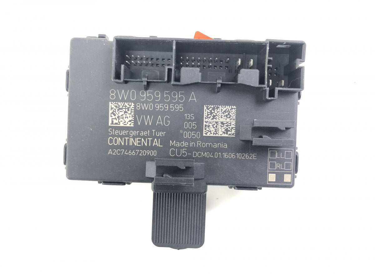 A2C7466561000 A2C7466720900 A2C7466681000 Door control unit front left AUDI A4 (8W, B9) (2015-)