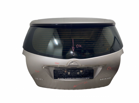 67005-0F040 Bootlid / tailgate TOYOTA VERSO (AR20) (2009-2018)