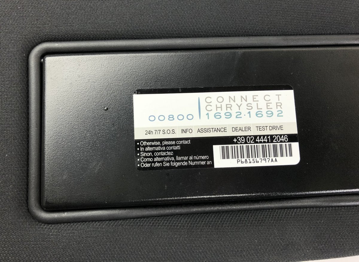 1XG37DX9AA 1XG30DX9AA Sun Visor Left CHRYSLER 300C II (2010-2023)
