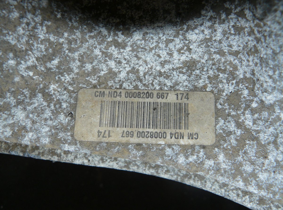 Gearbox RENAULT SCENIC III (JZ0) (2009-2016)