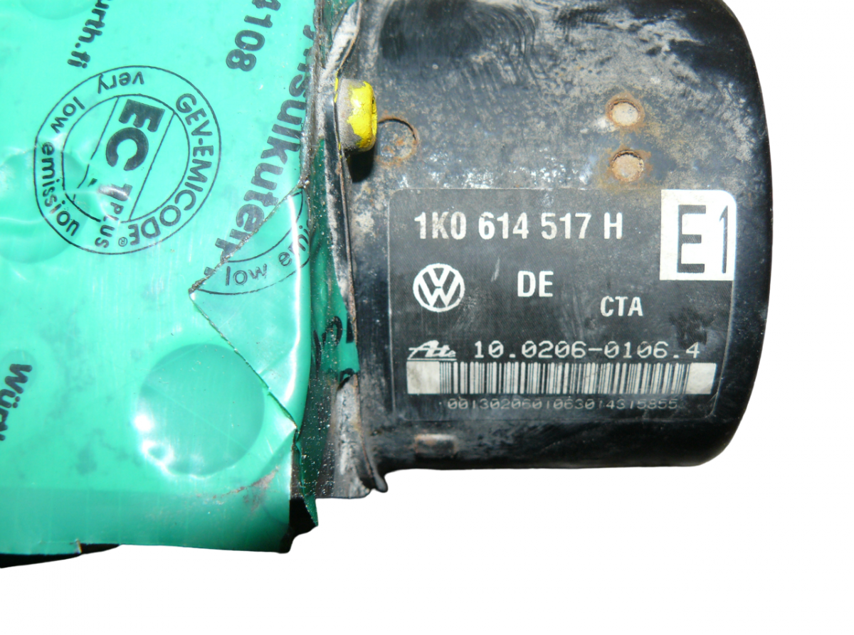 1K0907379K ABS hydraulic unit / pump SEAT TOLEDO III (5P2) (2004-2009)