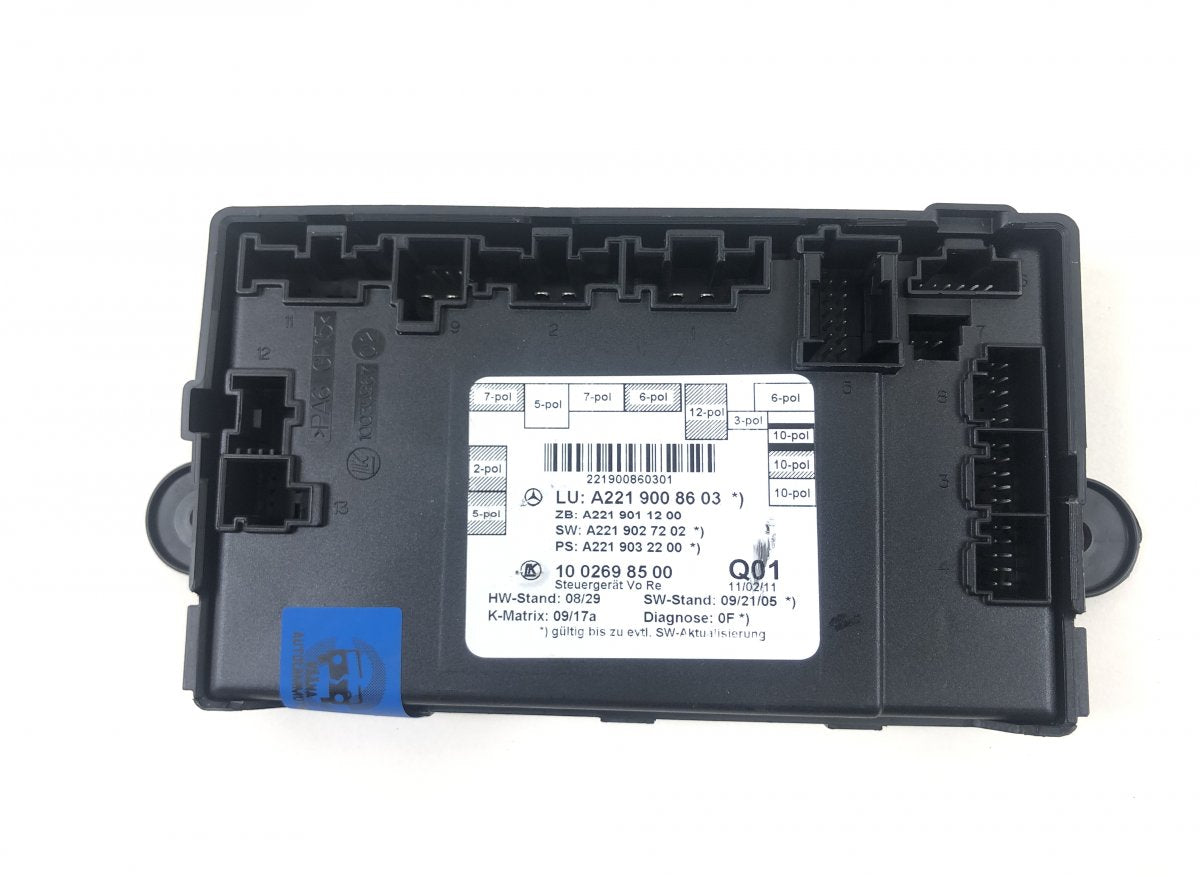 0507937702 0507951501 Door control unit front right MERCEDES-BENZ S-CLASS (W221) (2005-2013)