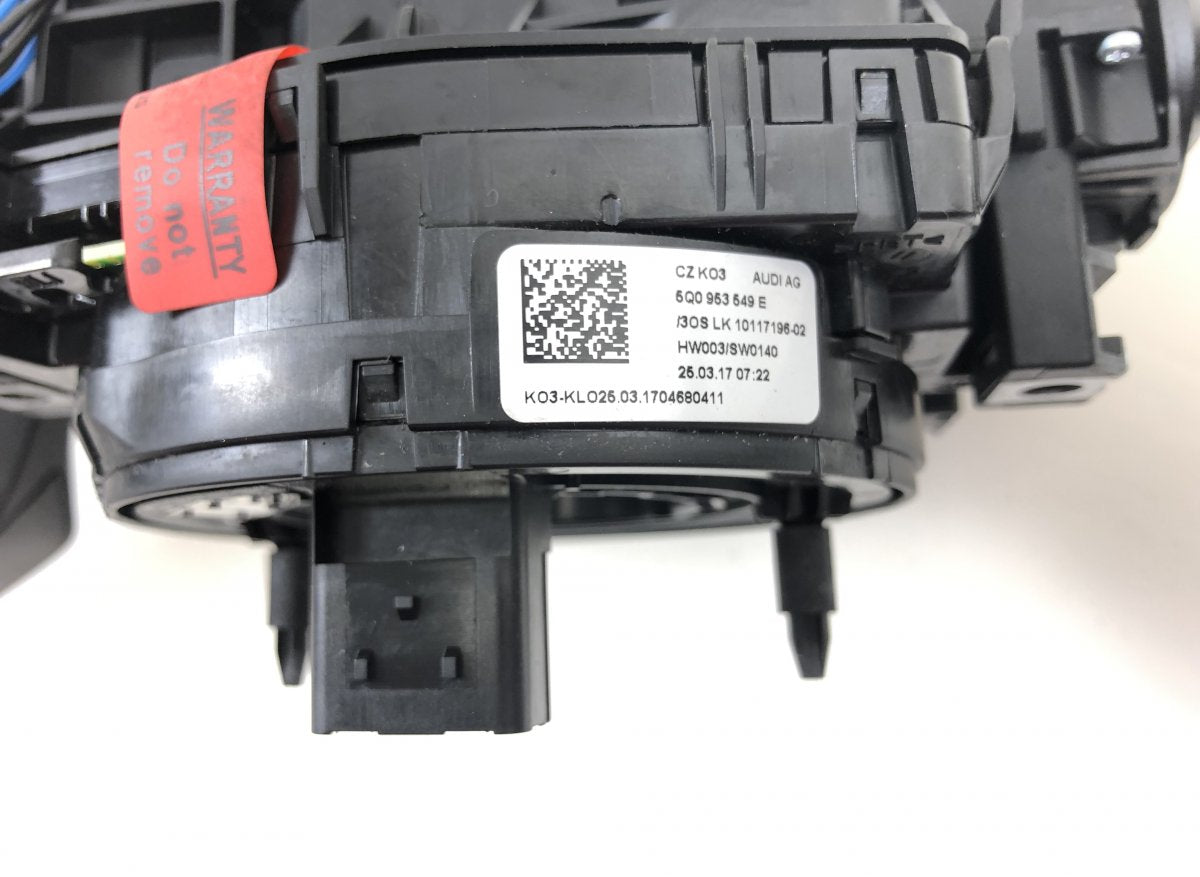 8V0953502AK Indicator/wiper/slip ring switch (stalk) AUDI Q2 (GA) (2016-)