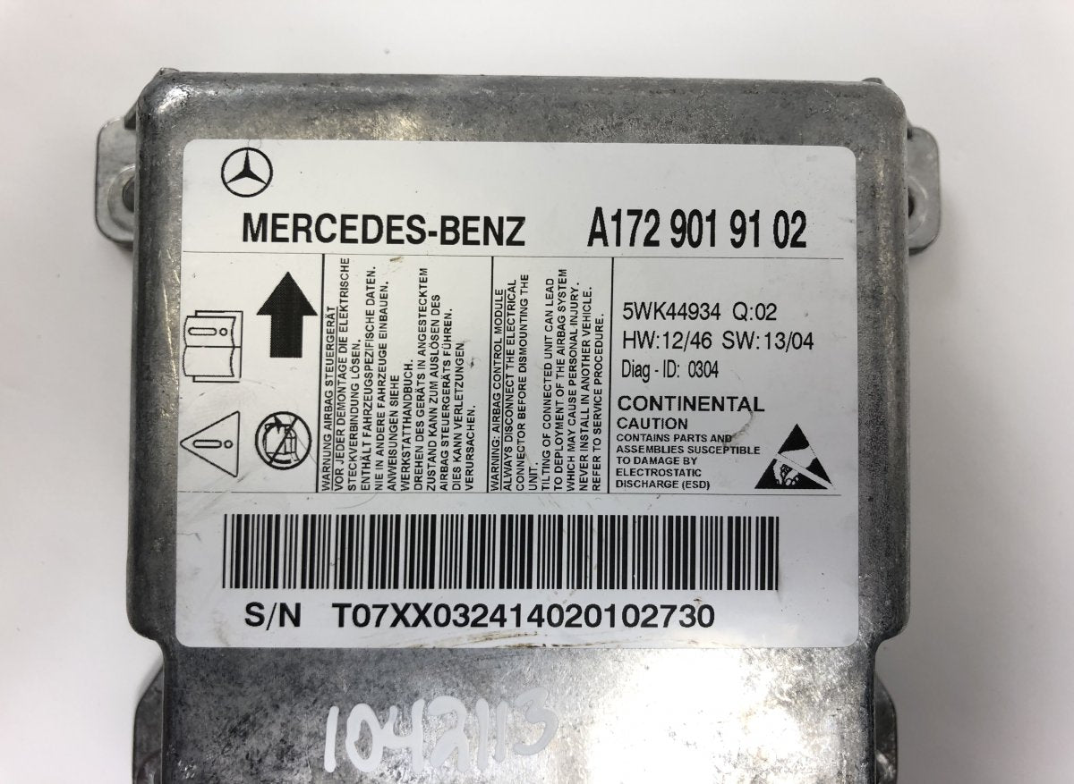 A1729017601 Airbag Control Unit MERCEDES-BENZ SLK (R172) (2011-2020)
