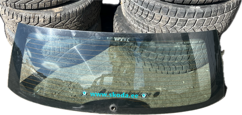 Rear Window glass SKODA FABIA II (5J) (2006-2014)