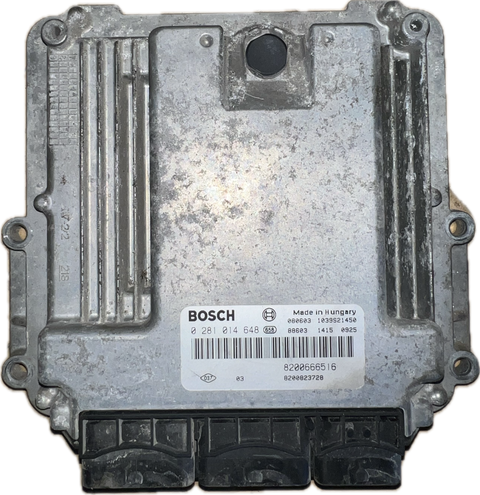 0281014648 8200666516 Engine Control Unit / module (ECU) OPEL VIVARO A (2001-2014)
