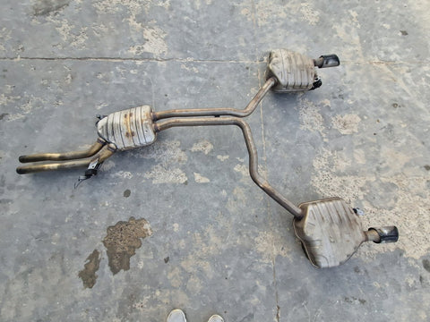 4G0253411 4G0253181AC Exhaust rear silencer (muffler) AUDI A6 / A6 ALLROAD (C7, 4G) (2010-2018)
