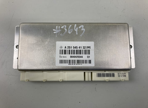 A2515454132 00404255A6 Level/air suspension control unit MERCEDES-BENZ ML-CLASS (W164) (2005-2011)
