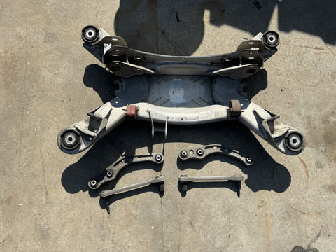 4E0201308A 4E0505235H 4E0505323Q 4E0501529G Rear axle Beam AUDI A8 (4E) (2002-2010)