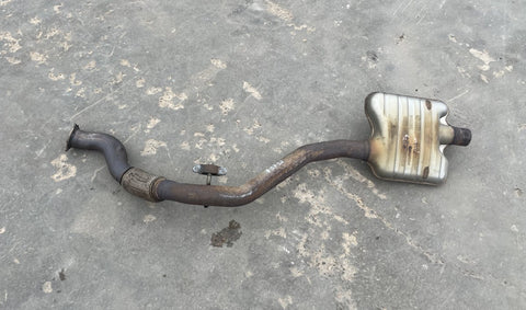 8K0253211H Exhaust middle silencer AUDI A6 / A6 ALLROAD (C7, 4G) (2010-2018)