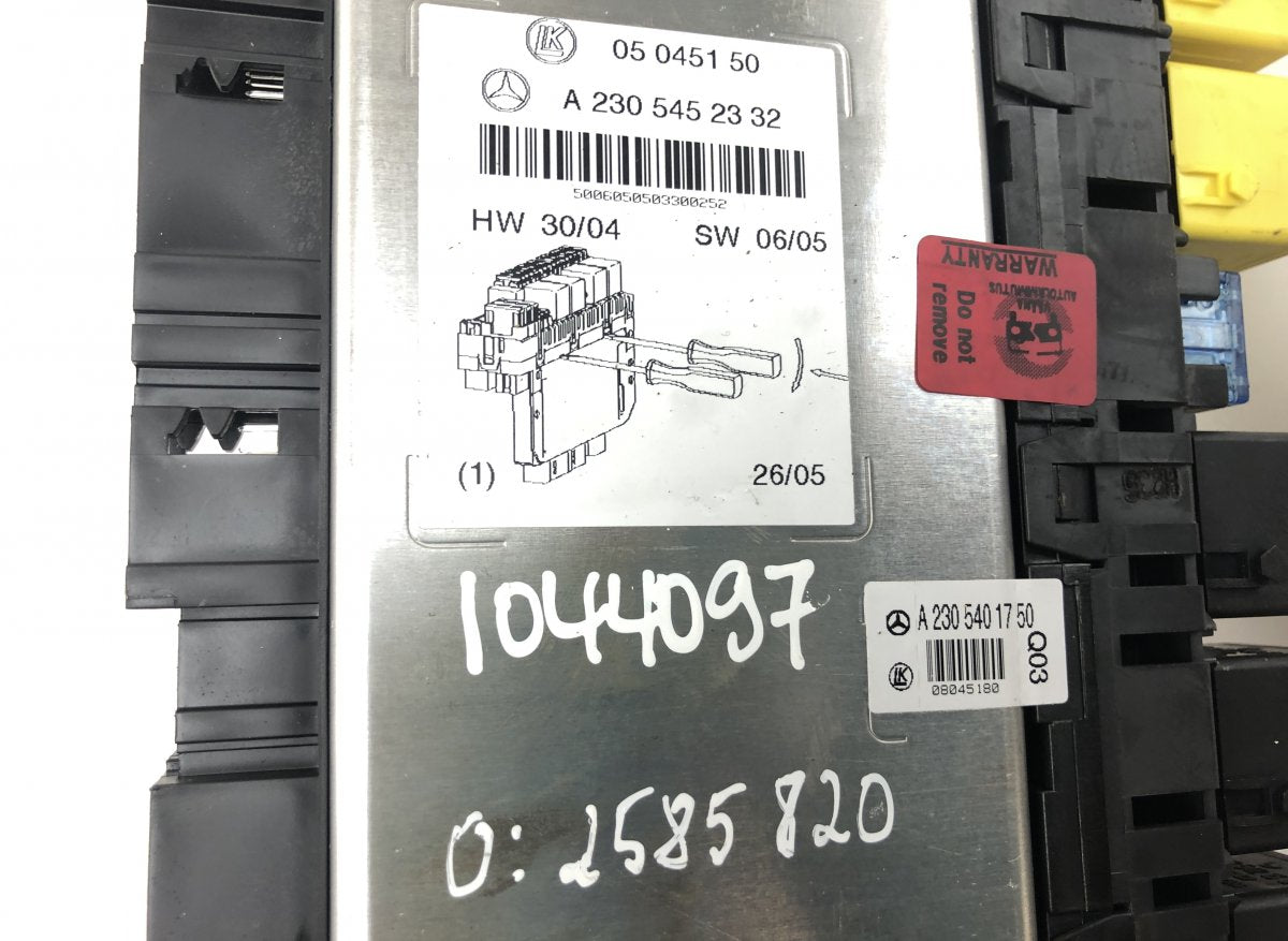 05045117 Fuse box MERCEDES-BENZ SL-CLASS (R230) (2001-2012)
