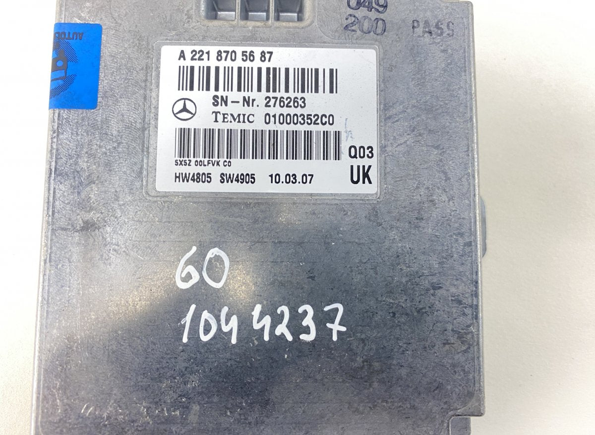 01000352D0 Voice control control unit MERCEDES-BENZ S-CLASS Coupe (C216) (2006-2013)