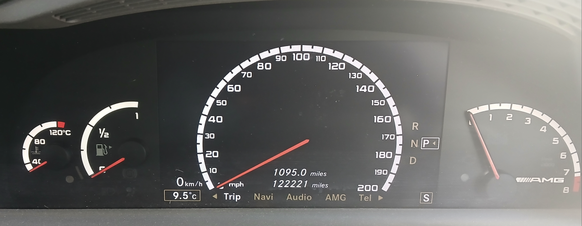 0263650105 Instrument Cluster MERCEDES-BENZ S-CLASS Coupe (C216) (2006-2013)