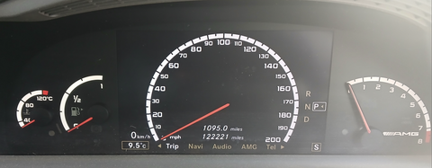 0263650105 Instrument Cluster MERCEDES-BENZ S-CLASS Coupe (C216) (2006-2013)
