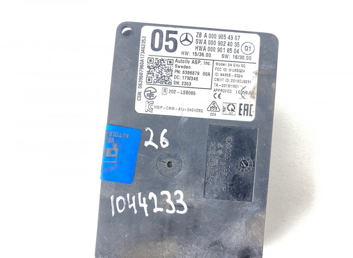 6295549 6396879 6397980 Distronic radar / sensor MERCEDES-BENZ C-CLASS (W205) (2013-2021)