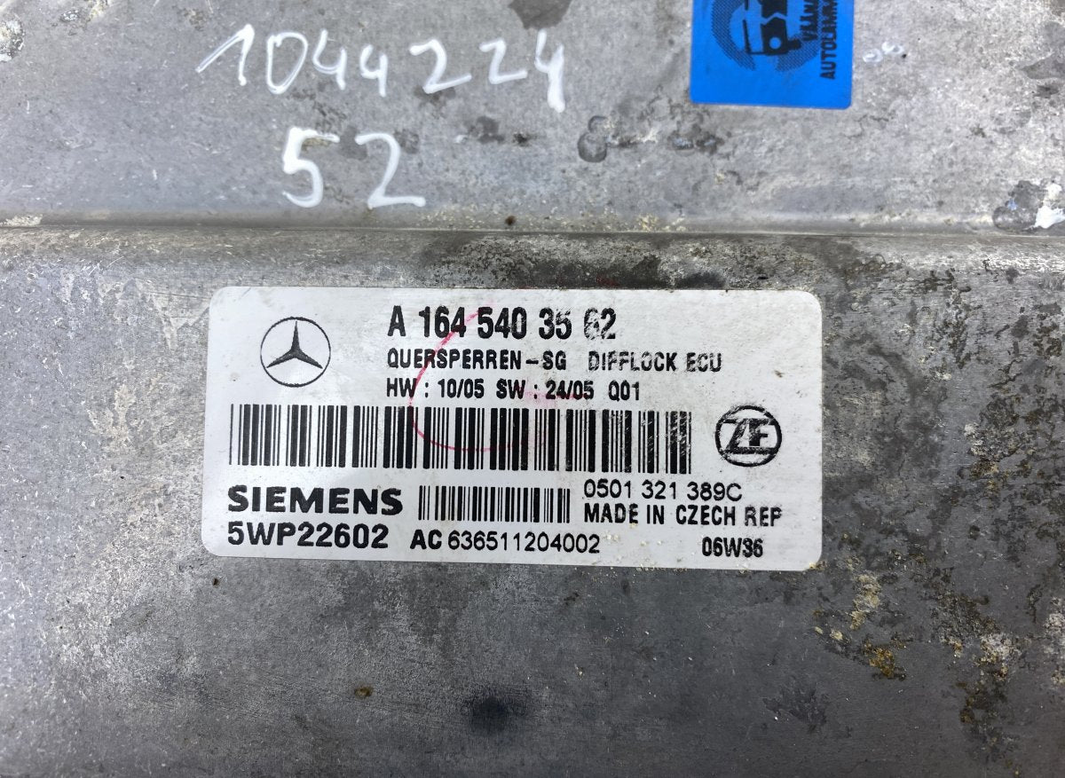 5WP22602 Control units, other MERCEDES-BENZ ML-CLASS (W164) (2005-2011)