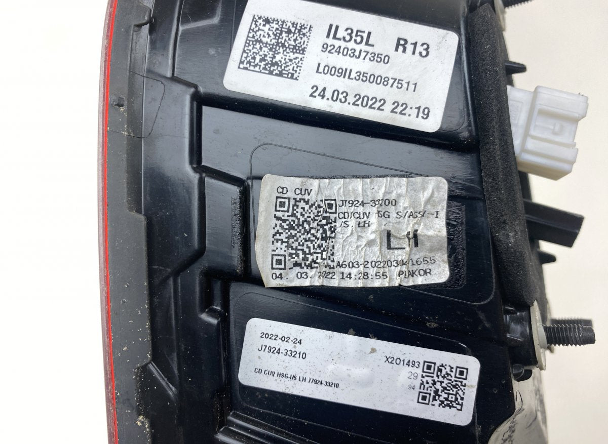 92403J7350 Inner tail light, left KIA XCEED (CD) (2019-)