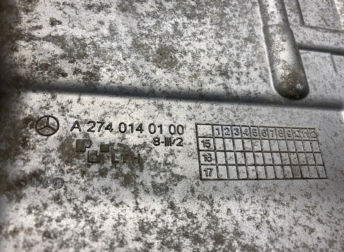 A2740140100 Oil Sump/ pan MERCEDES-BENZ C-CLASS (W205) (2013-2021)
