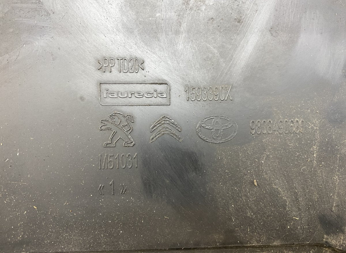 9808490680 Front Bumper Beam PEUGEOT EXPERT / TRAVELLER (2016-)