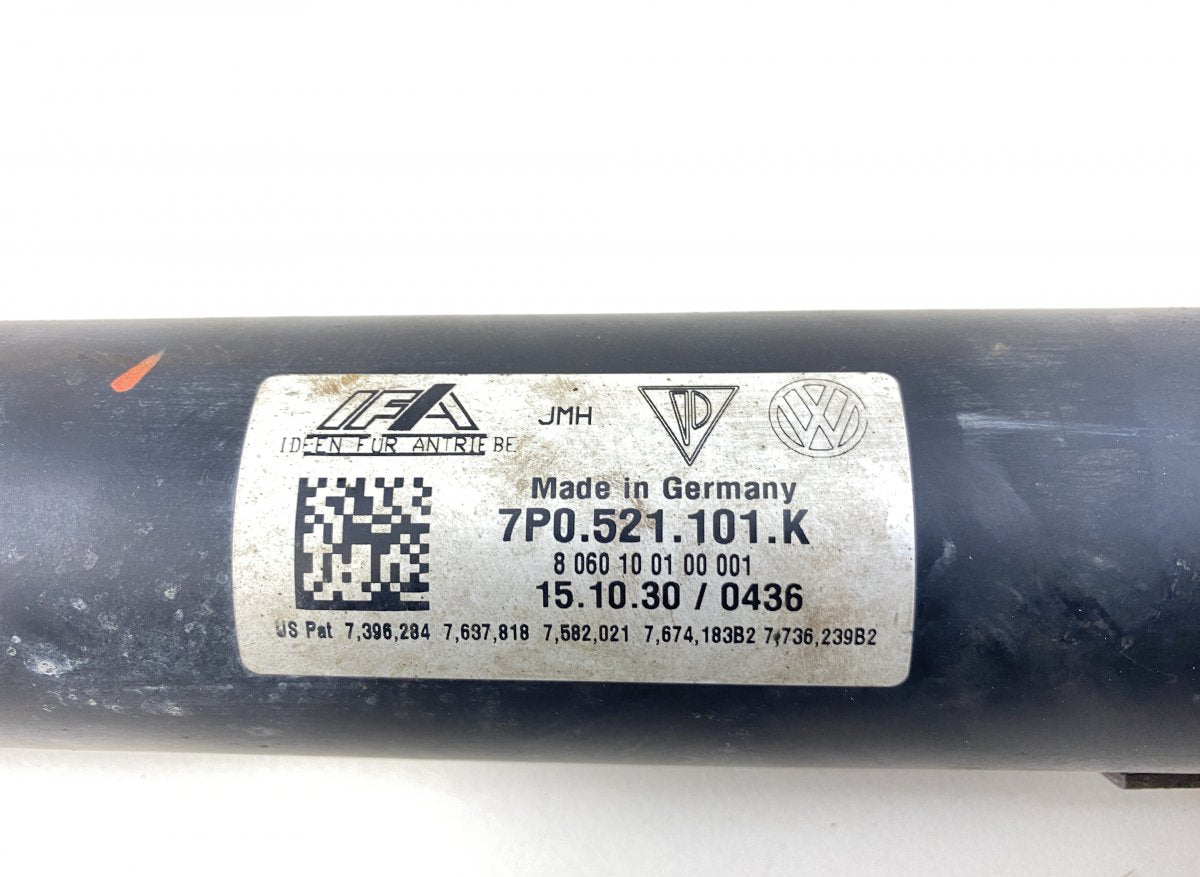 7P0521101G Propeller shaft front VW TOUAREG II (7P) (2010-2018)