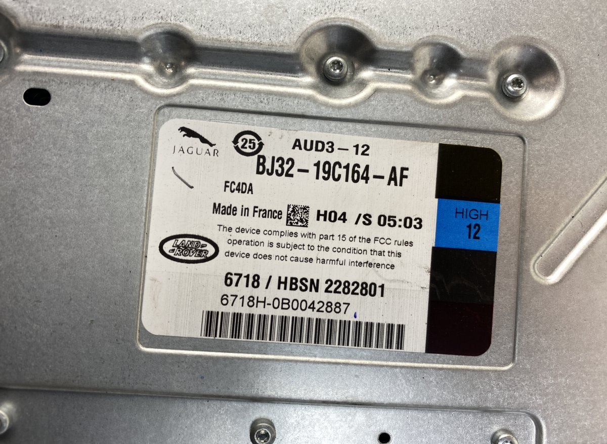 C2D40031 Audio amplifier JAGUAR XF (X250, CC9) (2008-2015)